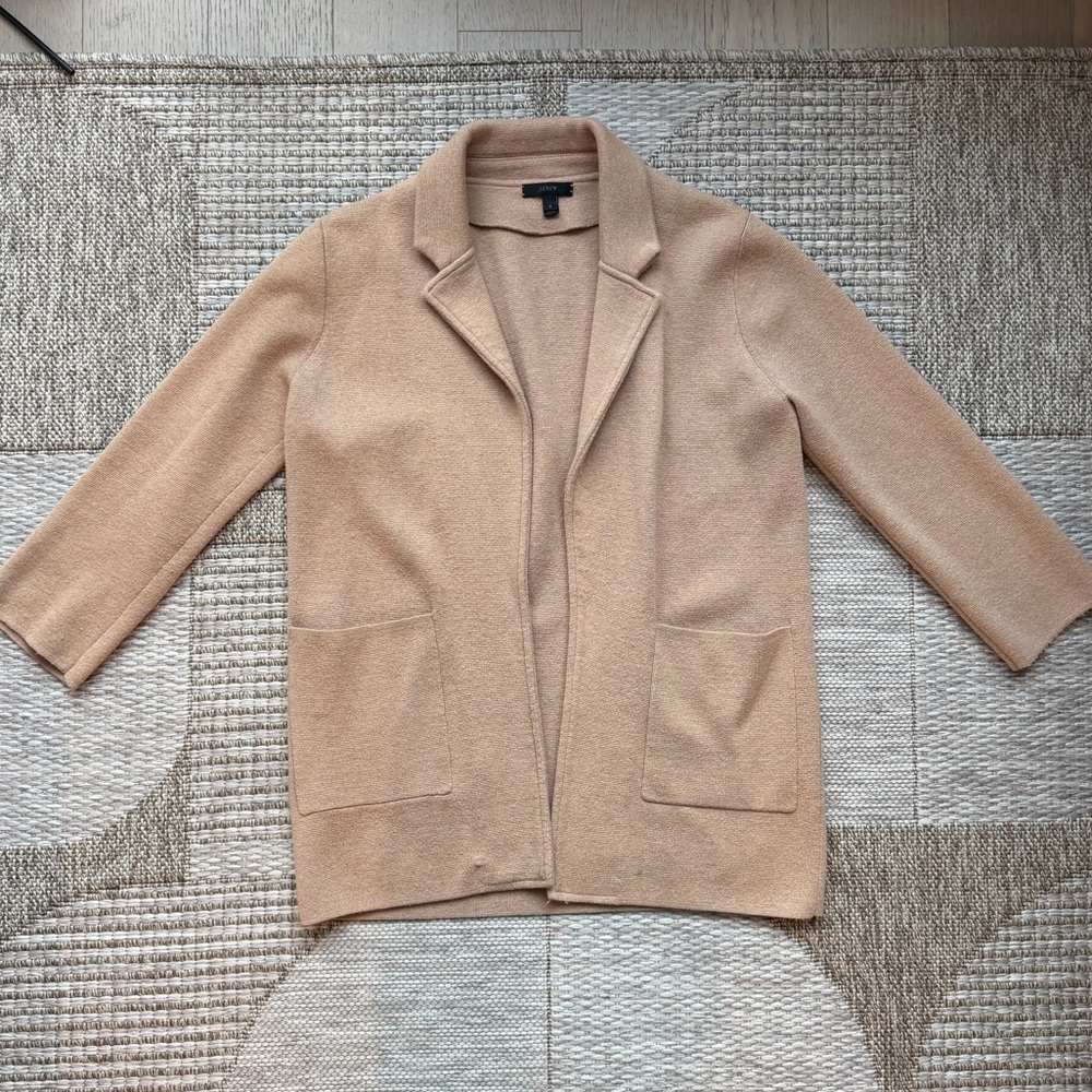 J Crew Sophie Sweater Blazer
